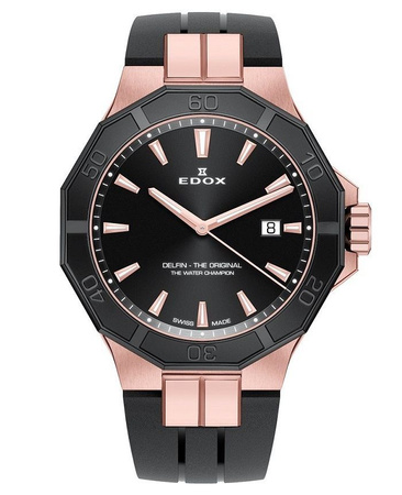 EDOX DELFIN THE ORIGINAL DATE 53021-37RNCA-NIR