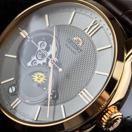 ORIENT SUN & MOON AUTOMATIC OPEN-HEART RA-AS0009S10B