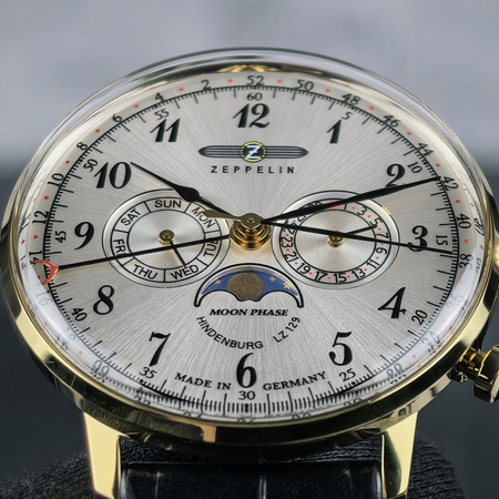 ZEPPELIN HINDENBURG MOON PHASE 7038-1