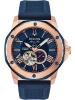 BULOVA MARINE STAR 98A227 OPEN-HEART