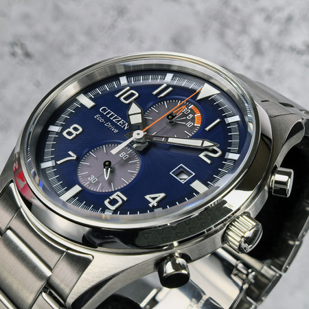CITIZEN ECO-DRIVE CHRONOGRAPH CA7028-81L