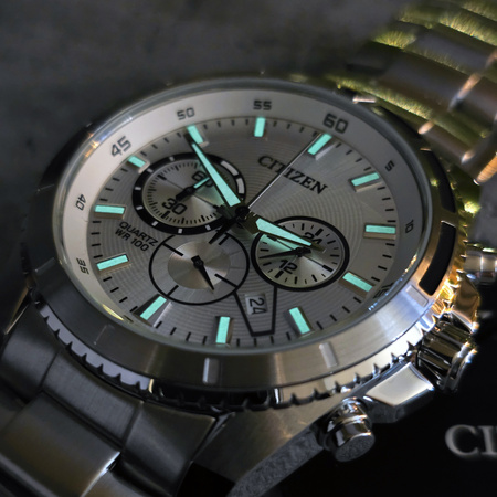 CITIZEN QUARTZ CHRONOGRAPH AN8200-50A