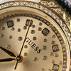 GUESS BLACK LEATHER STRAP GW0764L2