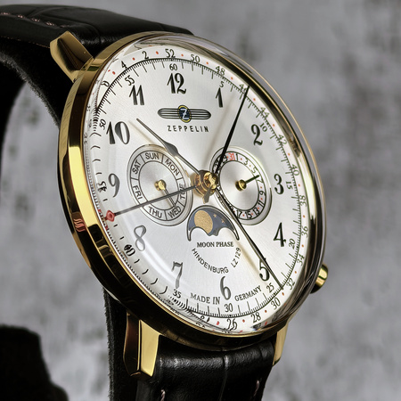 ZEPPELIN HINDENBURG MOON PHASE 7038-1