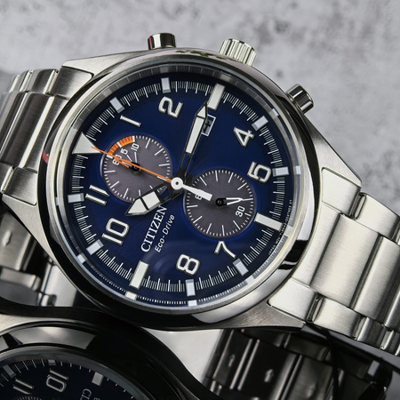 CITIZEN ECO-DRIVE CHRONOGRAPH CA7028-81L