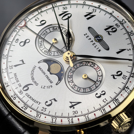 ZEPPELIN HINDENBURG MOON PHASE 7038-1
