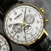 ZEPPELIN HINDENBURG MOON PHASE 7038-1