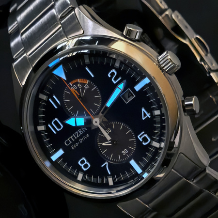 CITIZEN ECO-DRIVE CHRONOGRAPH CA7028-81L