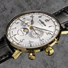 ZEPPELIN HINDENBURG MOON PHASE 7038-1