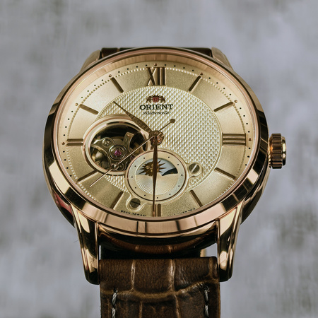ORIENT SUN & MOON AUTOMATIC OPEN-HEART RA-AS0009S10B
