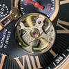 BULOVA MARINE STAR 98A227 OPEN-HEART