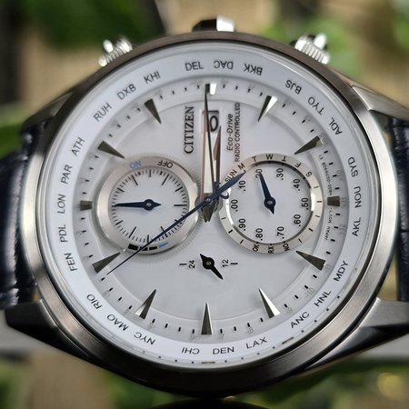 CITIZEN ECO-DRIVE RADIO CONTROLLED CHRONOGRAPH AT8260-18A