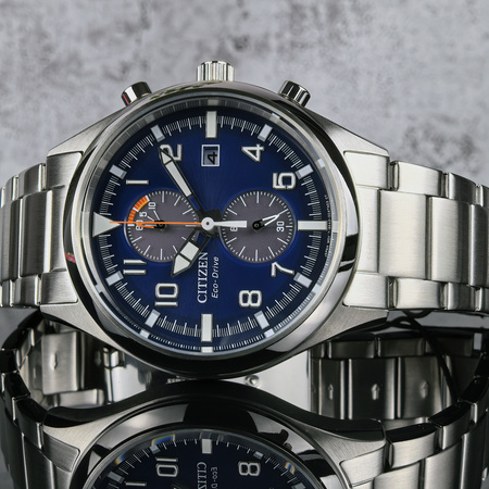 CITIZEN ECO-DRIVE CHRONOGRAPH CA7028-81L